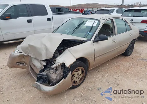 1998 Ford Escort Se from USA, damaged, VIN 1FAFP13P7WW206903